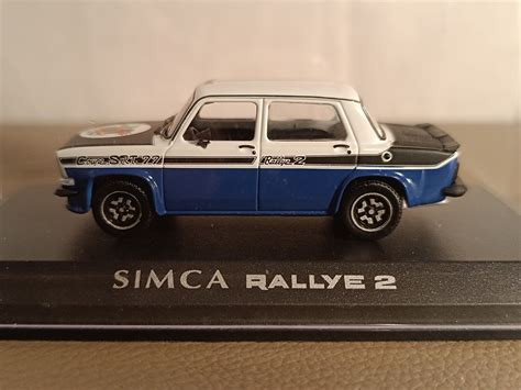 Simca 1000 Rallye 2 Srt 1977 Norev 143 Ebay