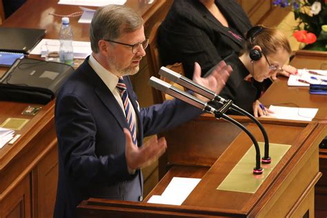 Petr Fiala Projev Na Schůzi Poslanecké Sněmovny K Vyslovení Důvěry