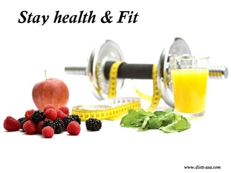 How To Remain Healthy And Fit Diets Usa Magazine