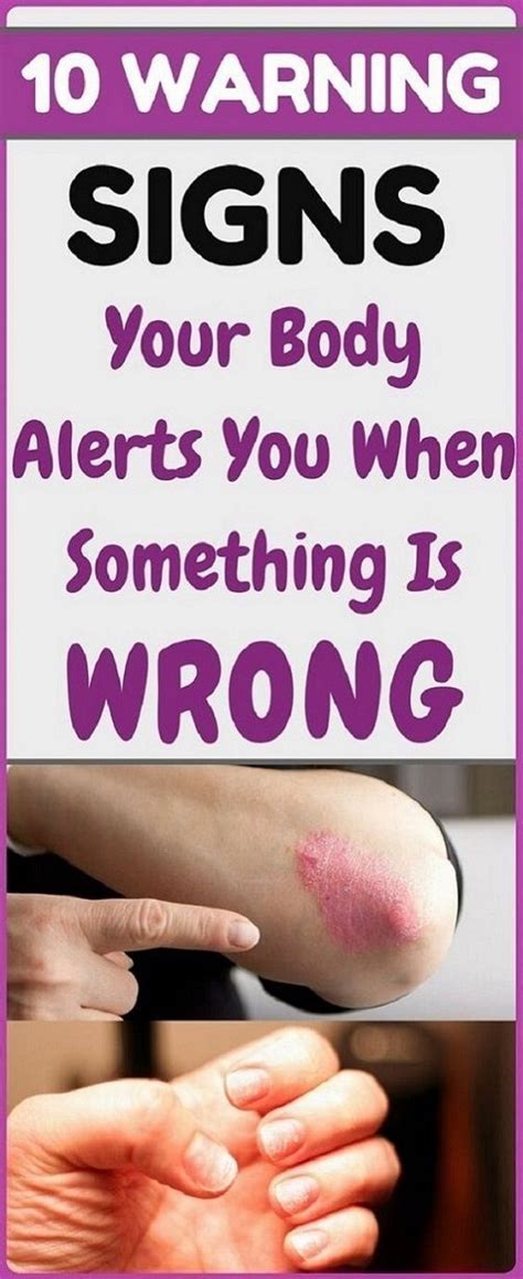 Signs Your Body Alerts You Something Is Wrong SignsYourBodyAlertsYouSomethingIsWrong