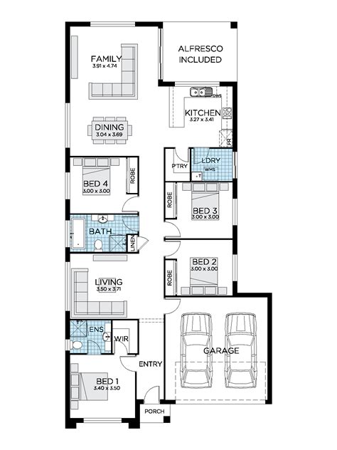 Four bedroom house plans offer homeowners one thing above all else: Aria House Design | 4 & 5 Bedroom House Plans | Thrive Homes