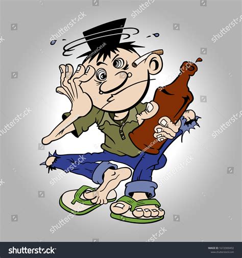6352 Drunk Man Cartoon Images Stock Photos And Vectors Shutterstock