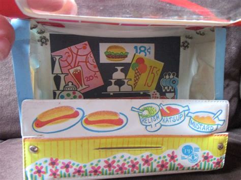 Liddle Kiddle Mattel 1966 Hot Dog Stand Carry Case From Dollhugsshop On