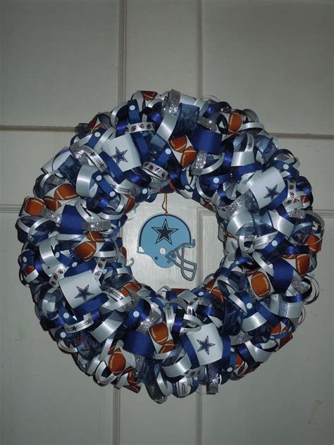 Expect individual attention and guidance of how to adjust postures for common physical problems. Dallas Cowboys Ribbon Wreath 12in | Dallas cowboys, Crafts
