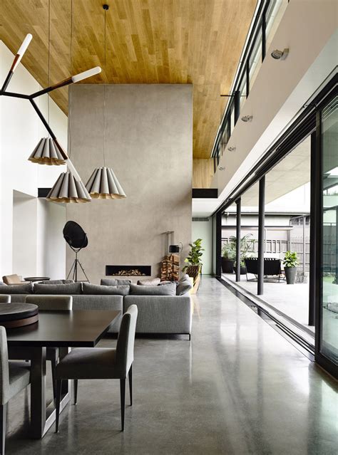 Impressive Design Of The Concrete House In Melbourne Home Design Lover