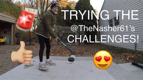 Trying The Nasher 61s Challenges Youtube