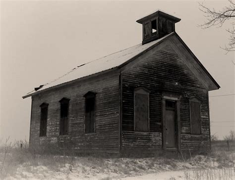 One Room School House On Mound Road In Washington Michig Flickr