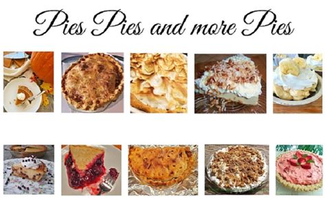Pies Pies And More Pie Recipes Whats Cookin Italian Style Cuisine