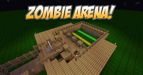 Minecraft Zombie Arena Minecraft Map