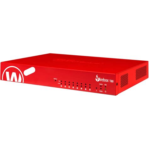 Watchguard Firebox T T80 Network Securityfirewall Appliance Wgt80413 Us