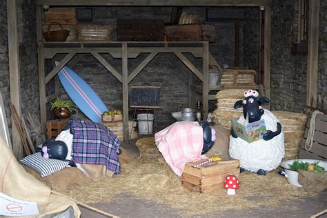 Aardmans Shaun The Sheep Farm Garden Opens In Japan