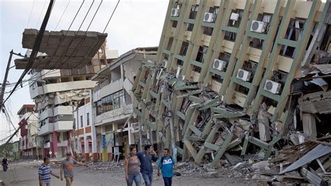 Sismo de magnitud menor de 4.0. El drama después del sismo en Ecuador: no hay alimentos ...