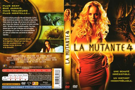 Jaquette Dvd De La Mutante 4 V2 Cinéma Passion