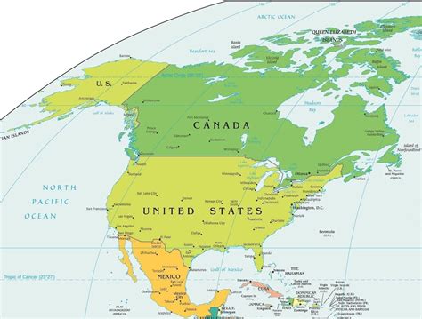 How Many Countries Are In North America Legitng