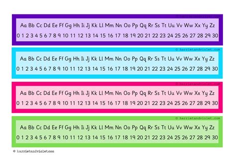 Number Line With Guidelines 0 30 Black And White Free Numberline Free Teaching Resources