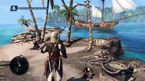 Ps4 Assassins Creed 4 Open World Gameplay Youtube