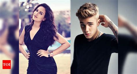 Sonakshi Sinha Nothings Finalised On Performance With Bieber Hindi Movie News Times Of India