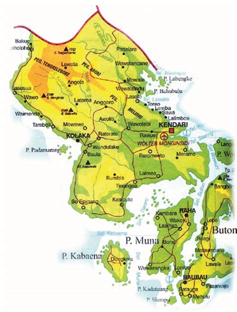 Sulawesi Tenggara Map Of Indonesia Ofo Maps Vrogue Co