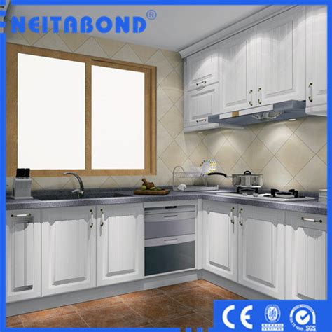 Moreover, acp also offers flexibility in manufacturing, keeps out the noise pollution, gives plasticity, and possesses a shiny surface. China Fireproof Kitchen Cabinets Design Outdoor Cladding ...