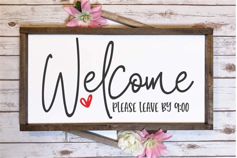 Funny Welcome Sign | Funny welcome signs, Welcome sign, Handmade signs