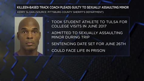 Killeen Area Track Coach Pleads Guilty To Sexual Assaulting Student Athlete