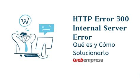 Error Internal Server Error Qué es y Solución