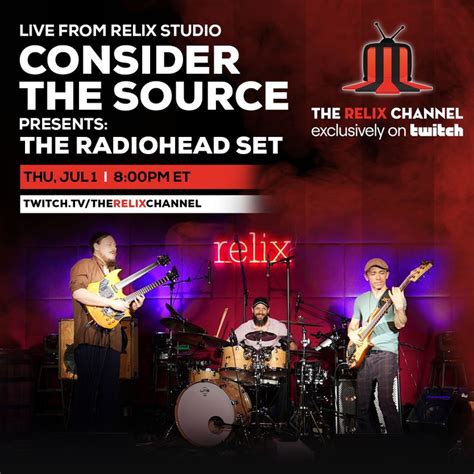 Consider The Source Tour Dates Concert Tickets And Live Streams