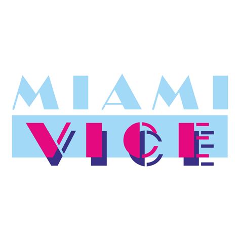 Miami Vice Logo Style Miami Vice Graphic Design Sticker By