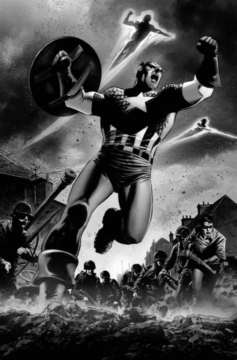 comics forever captain america and the invaders artwork by steve