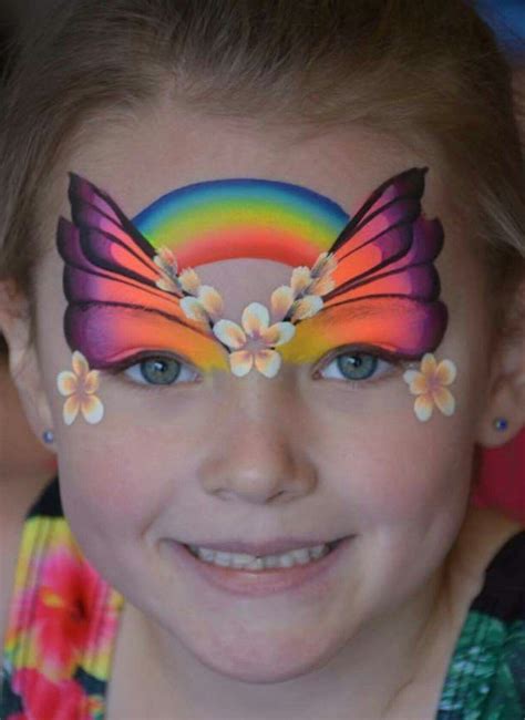 Butterfly Girl Face Painting Face Painting Easy Face Painting