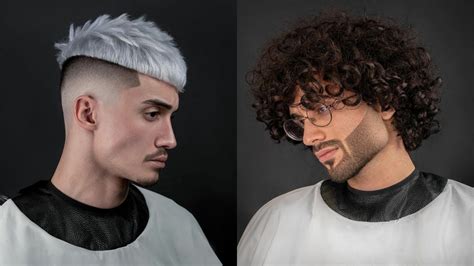 A better head of hair starts here. 💈 Barber Design for Men's 2020 - Top Barber Haircut Men's ...