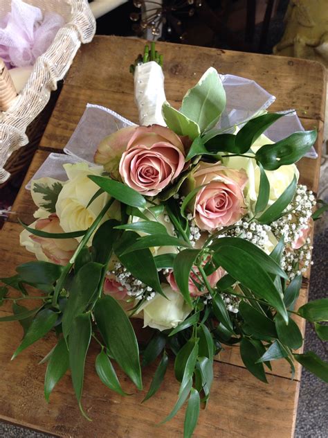 Upper secret rose bridal bouquet Rose Bridal Bouquet, Wedding Flowers