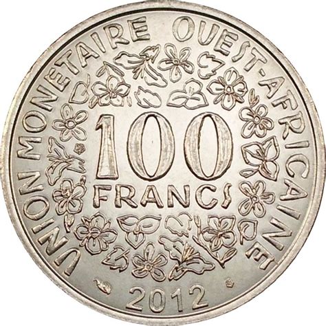 100 Francs États De Lafrique De Louest Numista