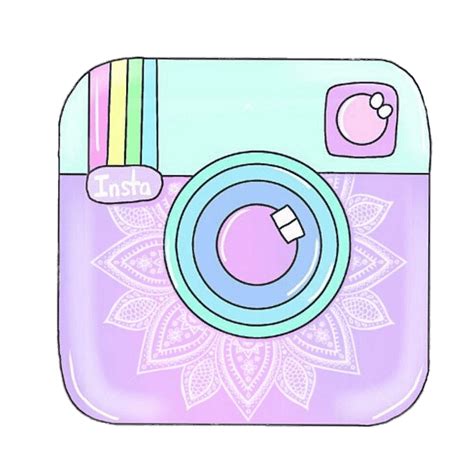 Banner Drawing Instagram Pastel Instagram Logo Png Pink Png Image My