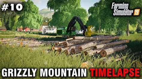 Fs19 Grizzly Mountain Timelapse 10 Stacking Them Up Youtube