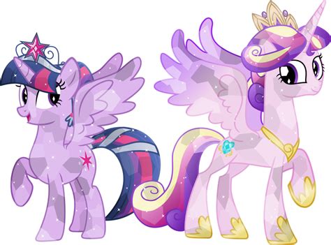 See more ideas about princess cadence, my little pony, pony. Crystal Princess Twilight and Princess Cadence by Vector ...