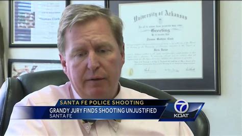 Jury Santa Fe Officer Involved Shooting Not Justified Youtube
