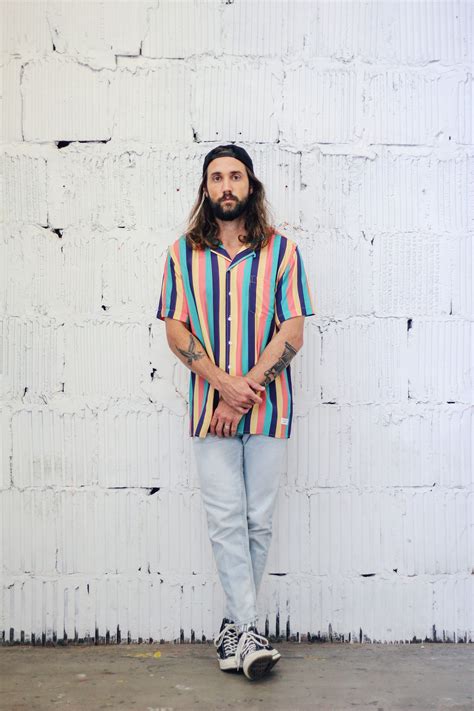 Boogie Buttonup Surf Style Men Mens Surfer Style Fashion Models Men