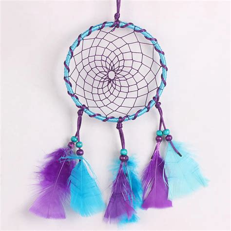 Handmade Dream Catcher With Feathers For Kids Room Wall Hanging