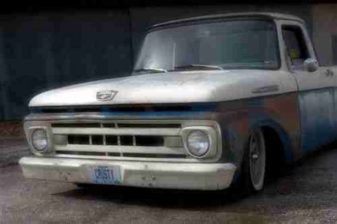 Find New 1961 Ford F100 Truck Shortbed Unibody Ratrod Hot Rod Custom In