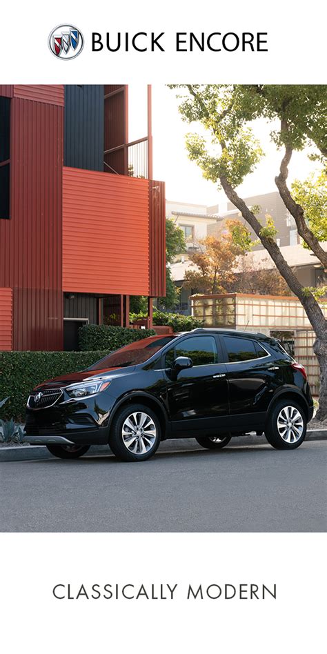 We've listed all relevant models here. Buick Encore is the compact SUV crafted so you can stand ...