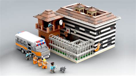 Is This Lego Ideas Submission Of Maximum Security Prison Too Realistic