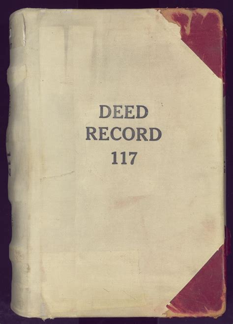 Travis County Deed Records Deed Record 117 The Portal To Texas History