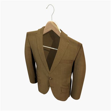3d Male Jacket Coat Hanger Model