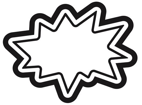 starburst clipart superhero  clipart