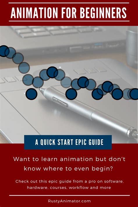 Animation For Beginners A Quick Start Epic Guide Rusty Animator