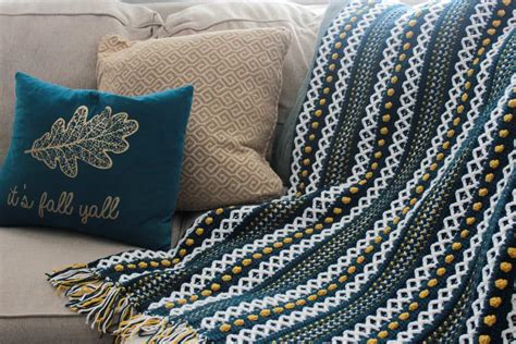 Modern Crochet Blanket Pattern With Beautiful Texture Free Crochet Pattern