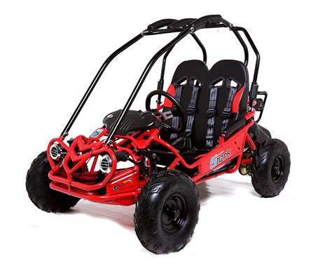 Anywhere, so long as you are doing so legally and safely! FunBikes Shark RV50 156cc Petrol Red Mini Off Road Buggy