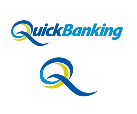 Modern Professional Bank Logo Design For Quickbanking By Blue Eye