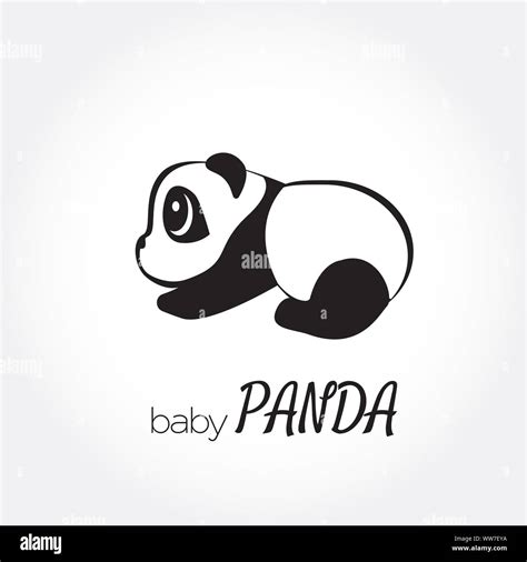 Cute Baby Panda Vector Stock Vector Image And Art Alamy